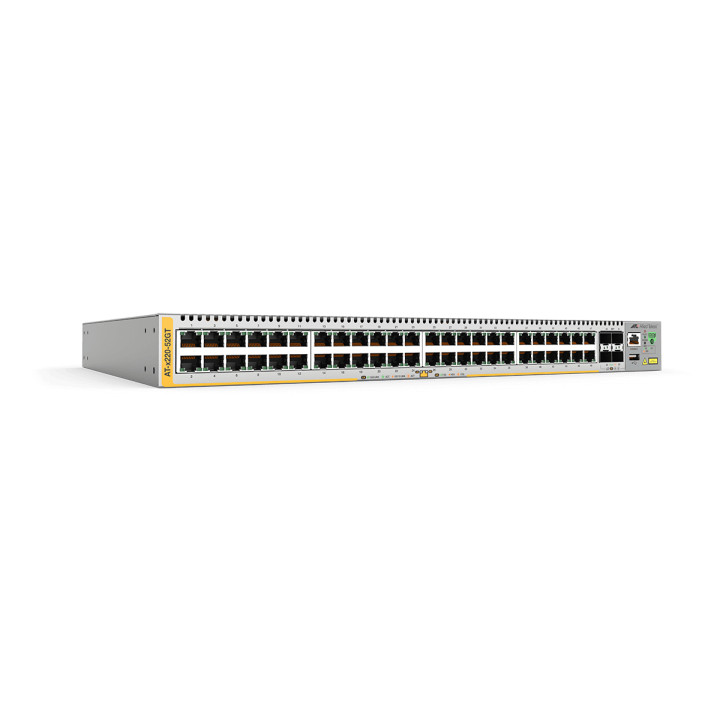 Allied Telesis AT-x220-52GT-50 Géré L3 Gigabit Ethernet (10/100/1000) 1U Gris — vue 1