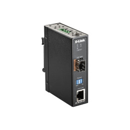 D-Link DIS-M100G-SW convertisseur de support réseau 4000 Mbit/s Multimode, Monomode Noir — vue 1