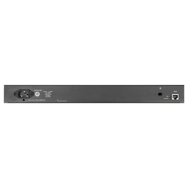 D-Link DGS-1520-28 commutateur réseau Géré L3 10G Ethernet (100/1000/10000) 1U Noir — vue 3
