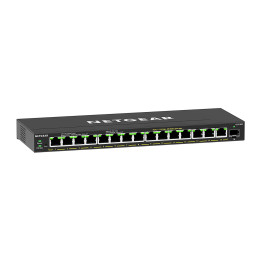 NETGEAR GS316EP Géré Gigabit Ethernet (10/100/1000) Connexion Ethernet, supportant l'alimentation via ce port  — vue 1