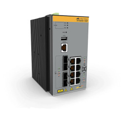 Allied Telesis AT-IE340-12GP-80 — Switch manageable L3 8 ports Gigabit PoE