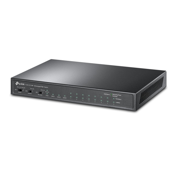 TP-Link TL-SL1311MP commutateur réseau Non-géré Fast Ethernet (10/100) Connexion Ethernet, supportant l'alimen — vue 2