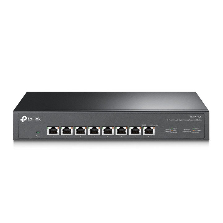 TP-Link TL-SX1008 commutateur réseau Non-géré 10G Ethernet (100/1000/10000) 1U Noir — vue 2