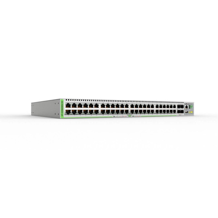 Allied Telesis GS980MX Géré L3 Gigabit Ethernet (10/100/1000) 1U Gris — vue 1