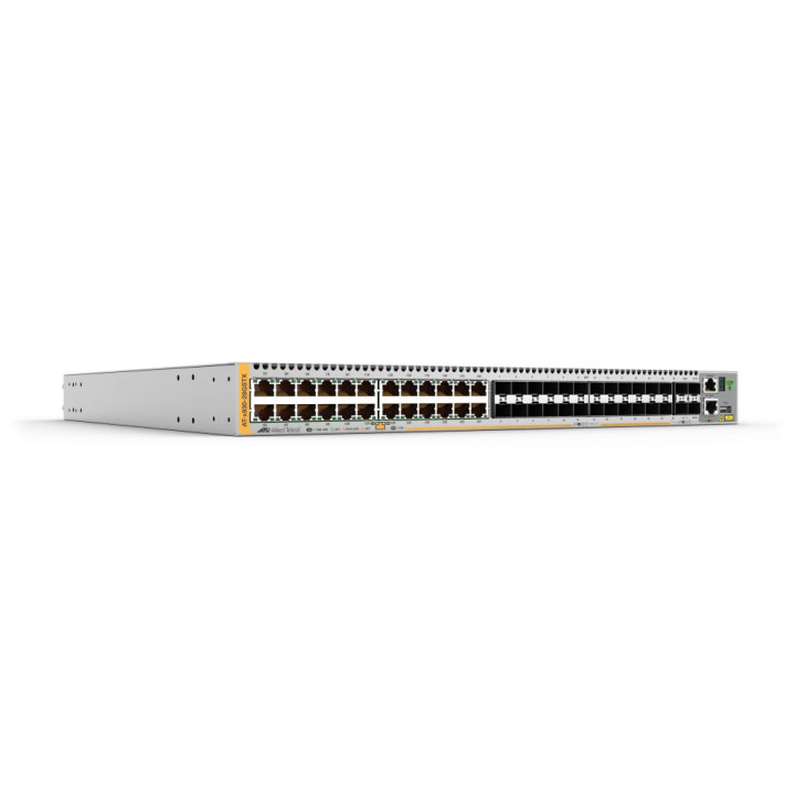 Allied Telesis AT-X930-28GSTX-B01 commutateur réseau Géré L3 Gigabit Ethernet (10/100/1000) Gris — vue 1