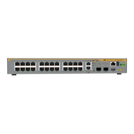 Allied Telesis AT-X330-28GTX-50 commutateur réseau Géré L3 Gigabit Ethernet (10/100/1000) Gris — vue 1