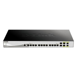 D-Link DXS-1210-16TC/E commutateur réseau Géré L2 10G Ethernet (100/1000/10000) Gris — vue 1