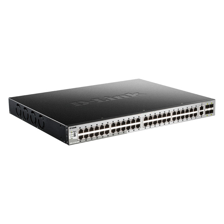 D-Link DGS-3130-54PS/E commutateur réseau Géré L3 Gigabit Ethernet (10/100/1000) Connexion Ethernet, supportan — vue 2