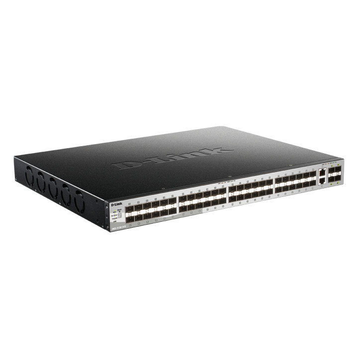 D-Link DGS-3130-54S/E commutateur réseau Géré L3 10G Ethernet (100/1000/10000) Gris — vue 2