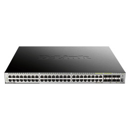 D-Link DGS-3630-52TC/SI/E commutateur réseau Géré L3 Gigabit Ethernet (10/100/1000) 1U Noir — vue 1