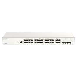D-Link DBS-2000-28/E commutateur réseau Géré L2 Gigabit Ethernet (10/100/1000) Gris — vue 1