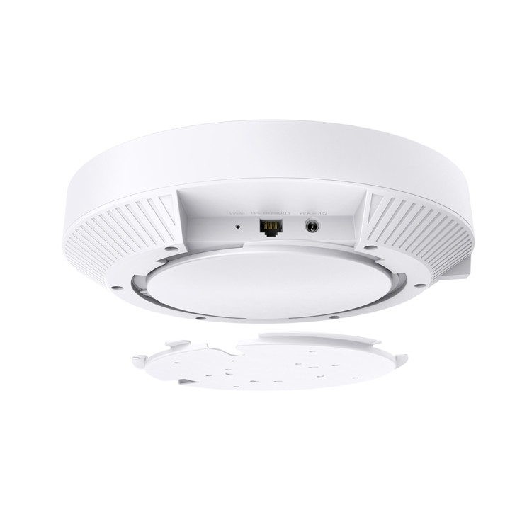 TP-Link Omada EAP690E HD point d'accès réseaux locaux sans fil 11000 Mbit/s Blanc Connexion Ethernet, supporta — vue 4
