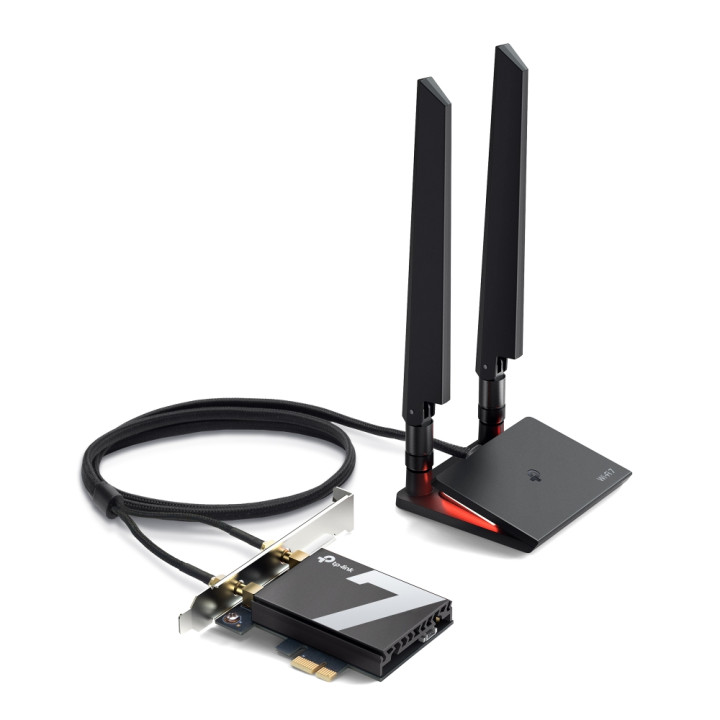 TP-Link Archer TBE550E Interne WLAN / Bluetooth 9300 Mbit/s — vue 3