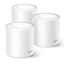 TP-Link Deco X50 (3-pack) — Système Wi-Fi maillé Wi-Fi 6, 3 ports LAN
