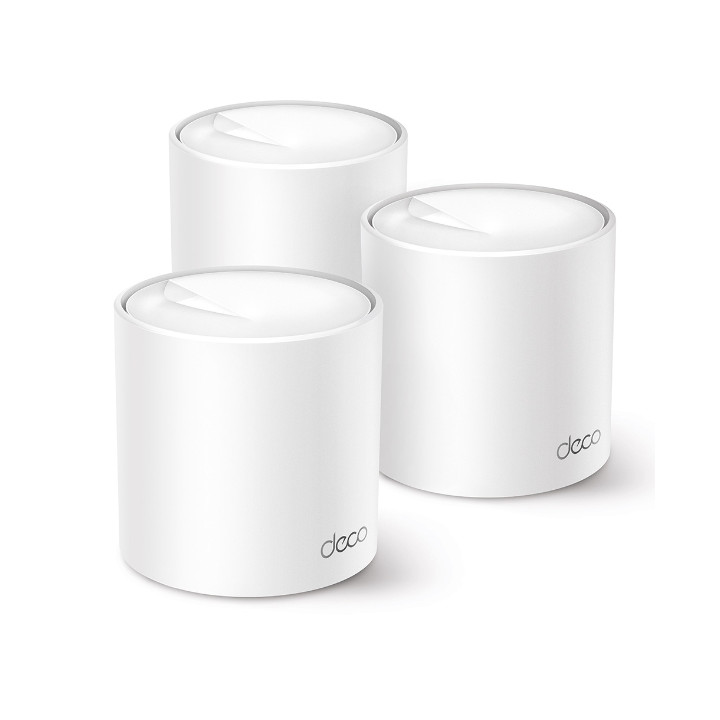 TP-Link Deco X50 (3-pack) Bi-bande (2,4 GHz / 5 GHz) Wi-Fi 6 (802.11ax) Blanc Interne — vue 1