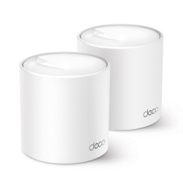 TP-Link Deco X50 (2-pack) Bi-bande (2,4 GHz / 5 GHz) Wi-Fi 6 (802.11ax) Blanc 3 Interne — vue 1