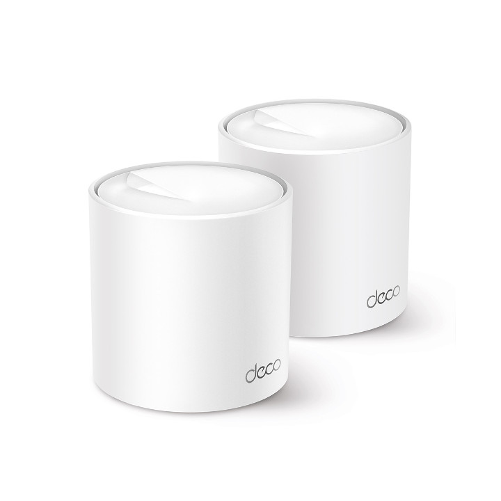 TP-Link Deco X50 (2-pack) Bi-bande (2,4 GHz / 5 GHz) Wi-Fi 6 (802.11ax) Blanc 3 Interne — vue 1