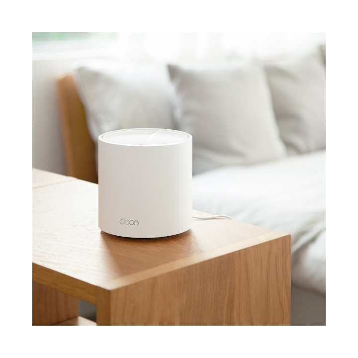 TP-Link Deco X50 (2-pack) Bi-bande (2,4 GHz / 5 GHz) Wi-Fi 6 (802.11ax) Blanc 3 Interne — vue 3