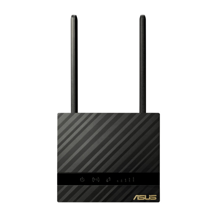 ASUS 4G-N16 routeur sans fil Gigabit Ethernet Monobande (2,4 GHz) Noir — vue 1