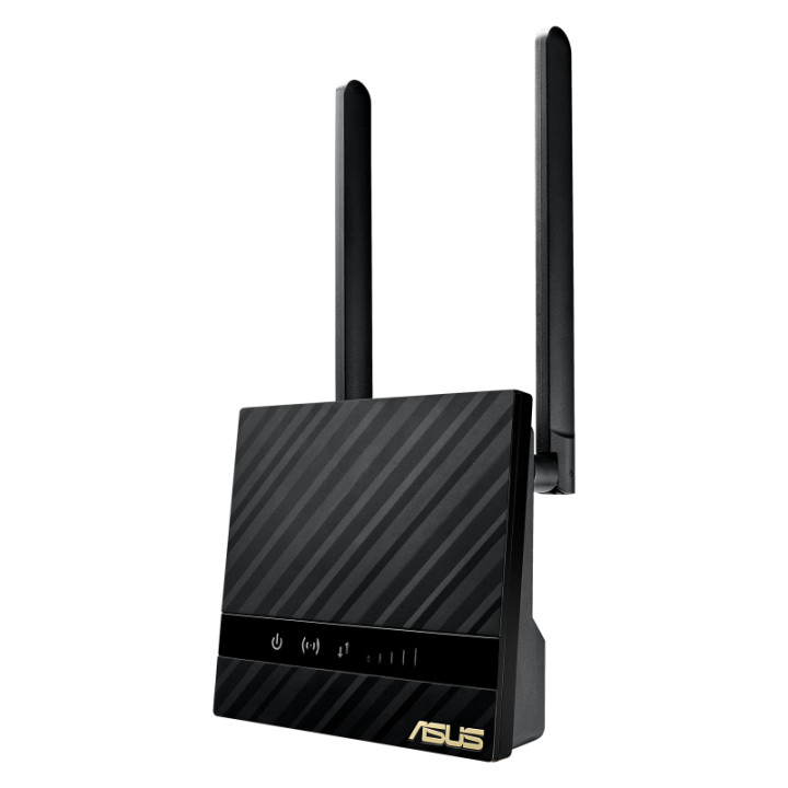 ASUS 4G-N16 routeur sans fil Gigabit Ethernet Monobande (2,4 GHz) Noir — vue 4