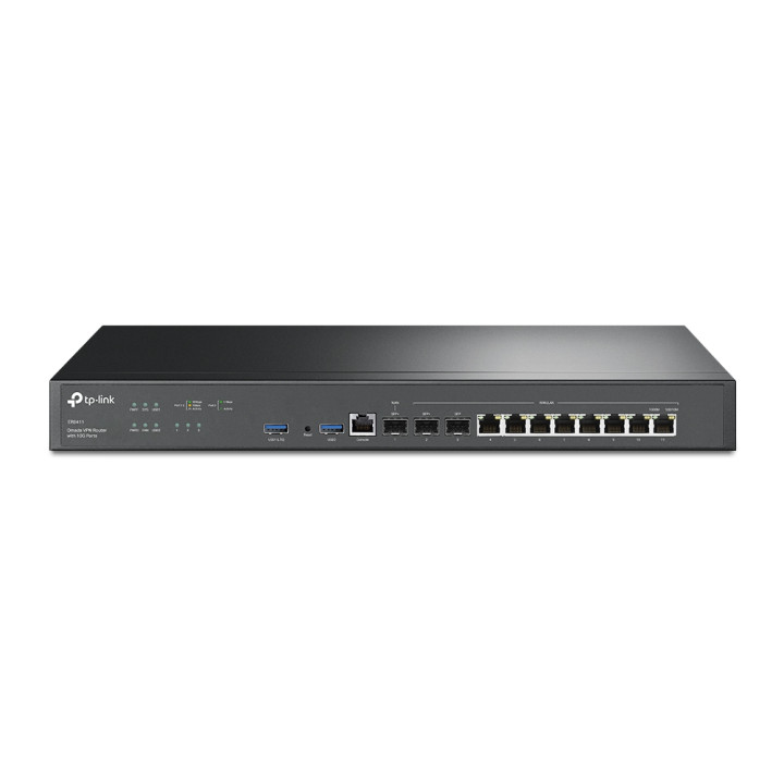 TP-Link Omada ER8411 Routeur connecté Gigabit Ethernet Noir — vue 1