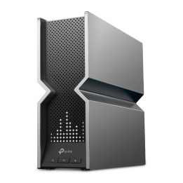 TP-Link Archer BE800 routeur sans fil Multi-Gigabit Ethernet Tri-bande (2,4 GHz / 5 GHz / 6 GHz) Noir, Acier i — vue 1