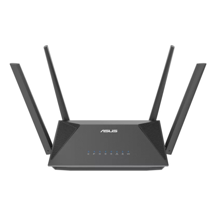 ASUS RT-AX52 AX1800 AiMesh routeur sans fil Gigabit Ethernet Bi-bande (2,4 GHz / 5 GHz) Noir — vue 2