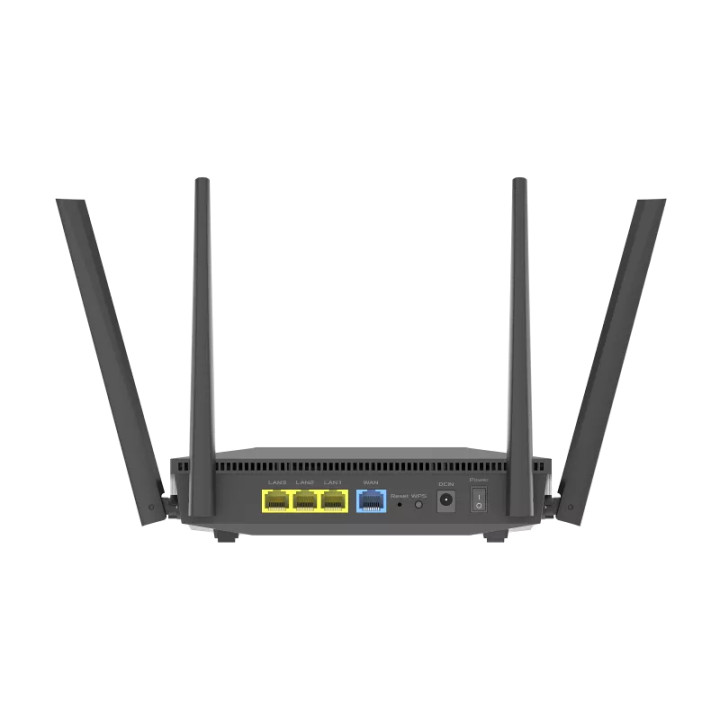 ASUS RT-AX52 AX1800 AiMesh routeur sans fil Gigabit Ethernet Bi-bande (2,4 GHz / 5 GHz) Noir — vue 4