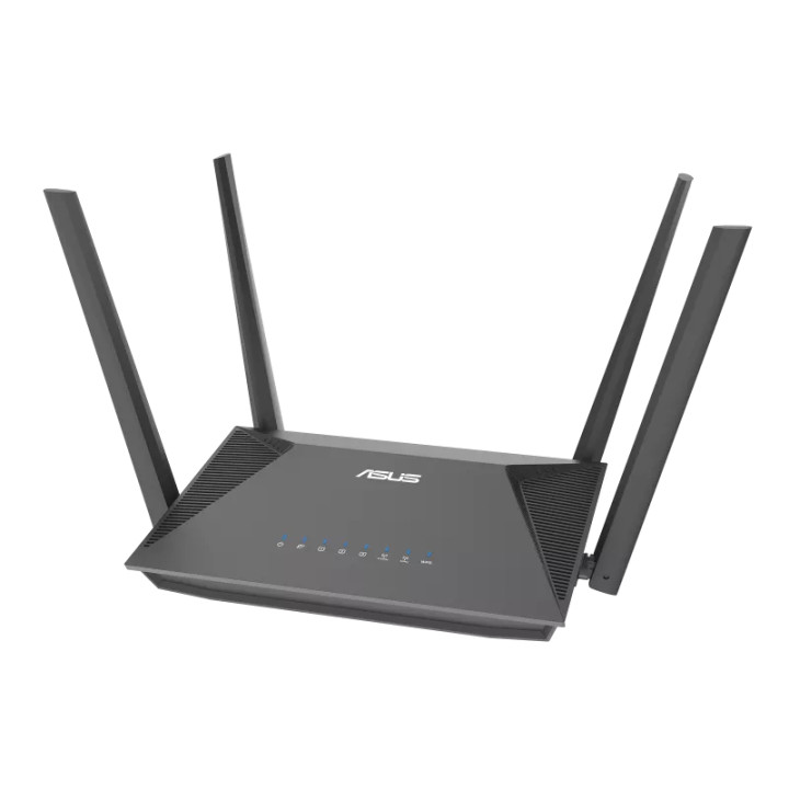 ASUS RT-AX52 AX1800 AiMesh routeur sans fil Gigabit Ethernet Bi-bande (2,4 GHz / 5 GHz) Noir — vue 5