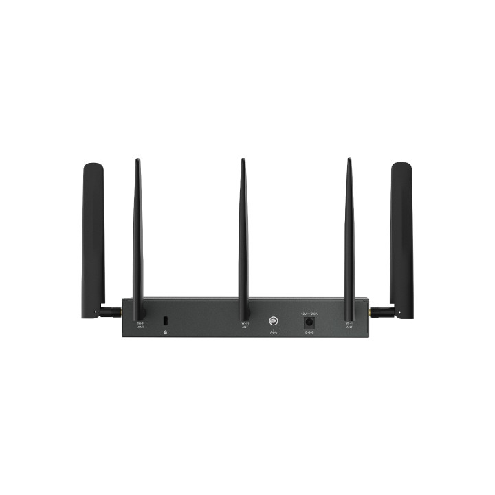 TP-Link Omada ER706W-4G routeur sans fil Gigabit Ethernet Bi-bande (2,4 GHz / 5 GHz) Noir — vue 4