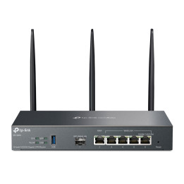 TP-Link Omada ER706W routeur sans fil Gigabit Ethernet Bi-bande (2,4 GHz / 5 GHz) Noir — vue 1