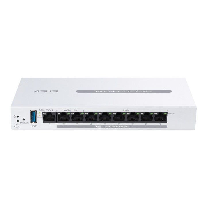 ASUS ExpertWiFi EBG19P Routeur connecté Gigabit Ethernet Blanc — vue 3