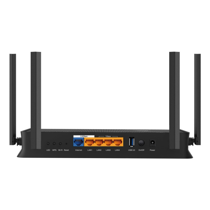 TP-Link Archer BE230 routeur sans fil 2.5 Gigabit Ethernet Bi-bande (2,4 GHz / 5 GHz) Noir — vue 3