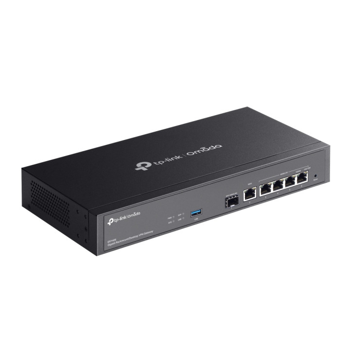 TP-Link ER7406 Routeur connecté Gigabit Ethernet Noir — vue 4