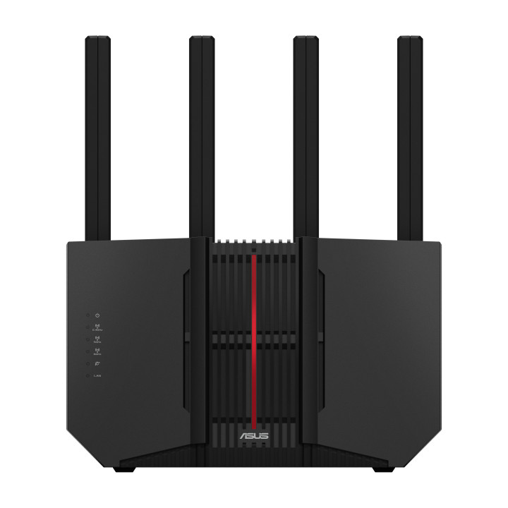 ASUS RT-BE92U routeur sans fil 10 Gigabit Ethernet Tri-bande (2,4 GHz / 5 GHz / 6 GHz) Noir — vue 1
