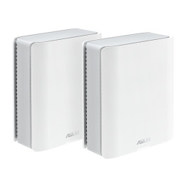 ASUS ZenWiFi BT8 (2-pack) Tri-bande (2,4 GHz / 5 GHz / 6 GHz) Wi-Fi 7 (802.11be) Blanc 3 Interne — vue 1