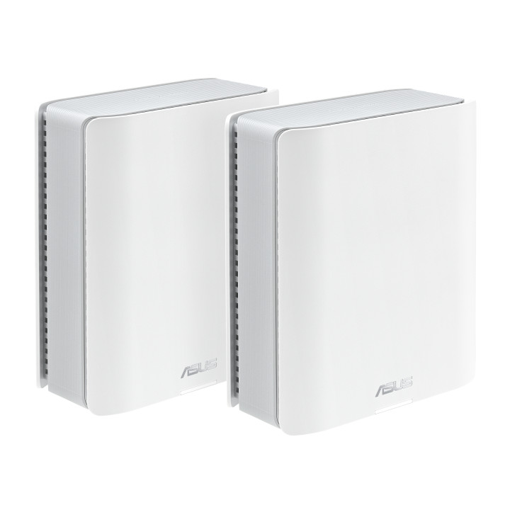 ASUS ZenWiFi BT8 (2-pack) Tri-bande (2,4 GHz / 5 GHz / 6 GHz) Wi-Fi 7 (802.11be) Blanc 3 Interne — vue 1