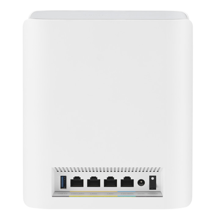 ASUS ZenWiFi BT8 Tri-bande (2,4 GHz / 5 GHz / 6 GHz) Wi-Fi 7 (802.11be) Blanc 3 Interne — vue 5