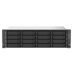 QNAP TS-1673AU-RP-16G — NAS 16 baies, Ryzen Embedded V1500B, 16 Go, sans disque