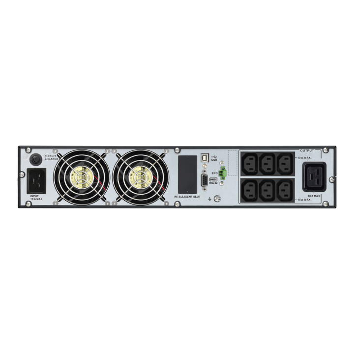 APC Easy UPS SRV - onduleur monophasé on-line - 230V - 3KVA - IEC - version Rack — vue 2
