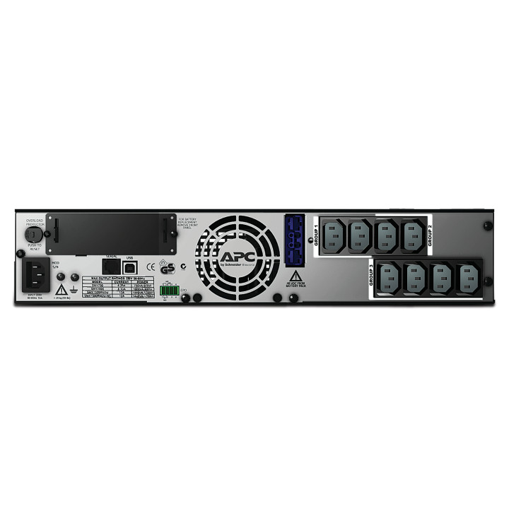 APC Smart-UPS X 1500VA Rack/Tower 2U LCD 230V — vue 2
