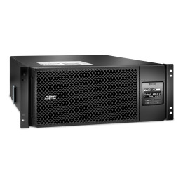 APC Smart-UPS On-Line SRT6KRMXLI - 6kW/VA, 6x C13, 4x C19, sortie monophasée câblée, montable en rack, NMC int — vue 1