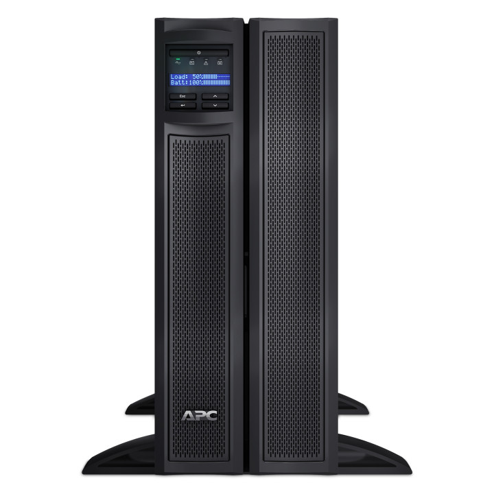 APC Smart-UPS X SMX3000HVNC - 3000VA, 8x C13 + 2x C19 sortie, USB, runtime extensible, profondeur limitée, NMC — vue 2