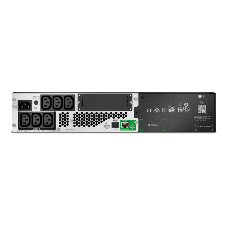 APC Smart-UPS Li-ion SMTL1000RMI2UC - 6x C13, courte profondeur, montage en rack 2U, SmartConnect, 1000 VA — vue 2