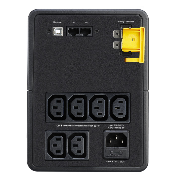 APC BackUPS BX - onduleur line-interactive - 1200VA, 230V - prises IEC — vue 2