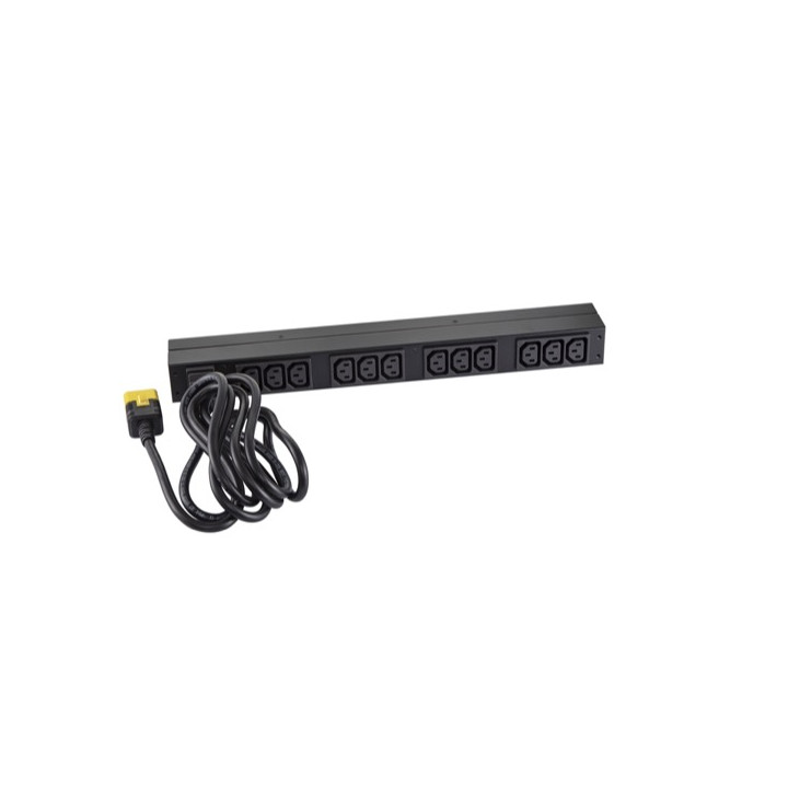 APC NetShelter - Basic Rack PDU - 1U - 16A - 208/230V - (12)C13 — vue 4