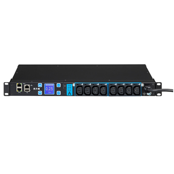 Eaton ESWH28 unité de distribution d'énergie 8 sortie(s) CA 1U Noir — vue 1
