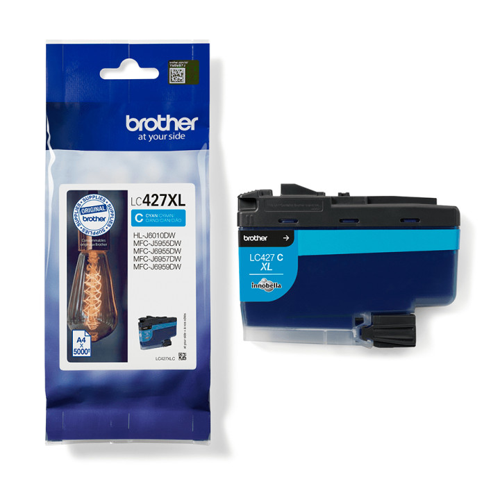 Brother LC427XLC - Cartouche d'encre originale - Cyan — vue 2