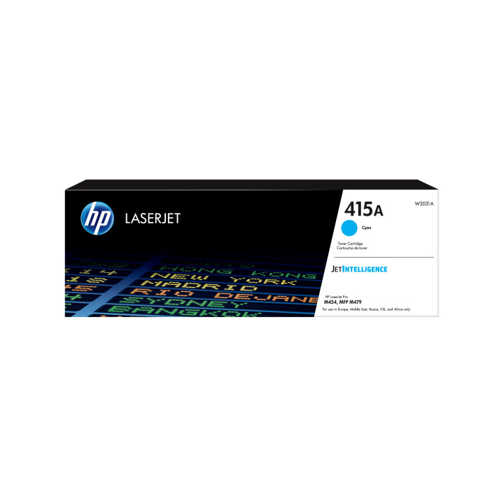HP 415A Toner cyan LaserJet authentique — vue 1
