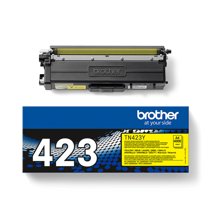 Brother Cartouche de toner TN-423Y originale – Jaune — vue 2
